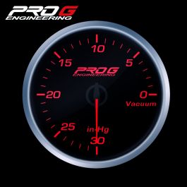 Pro G Race Series RS gauge, Vacuum RED 52mm