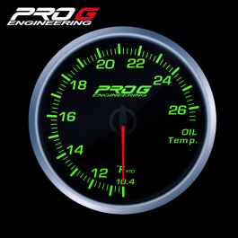 Pro G Race Series RS gauge, oil temperature °F GREEN 60mm