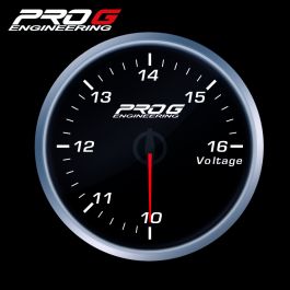 Pro G Race Series RS gauge, Voltage WHITE 60mm