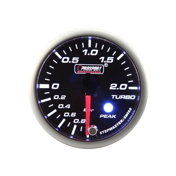 Indicador de impulso Prosport Motor paso a paso Serie Peak Ámbar