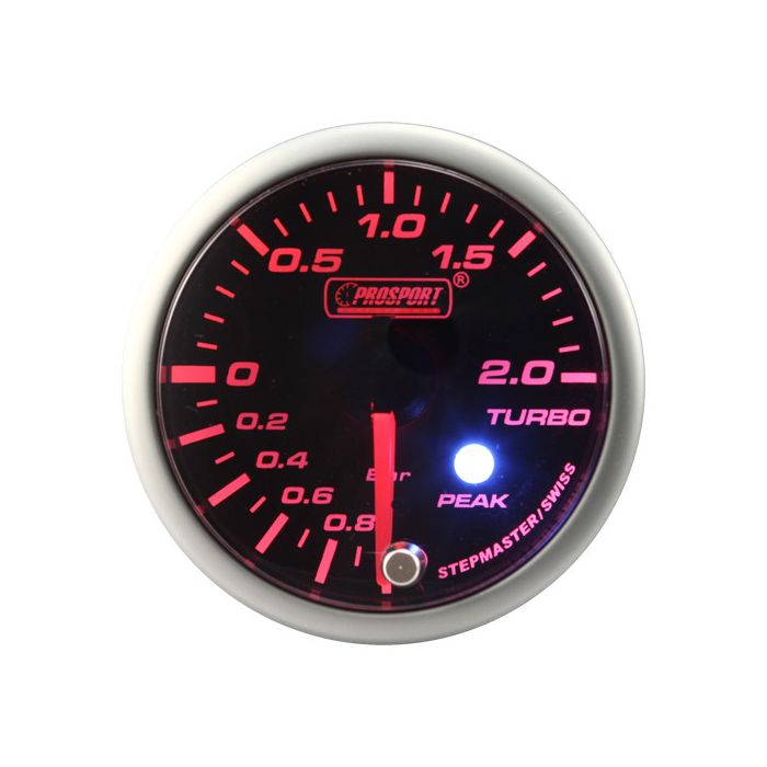 Indicador de impulso Prosport Motor paso a paso Serie Peak Ámbar