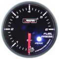 Motor paso a paso Prosport para indicador de presión de combustible, serie Peak, 52 mm, color ámbar.