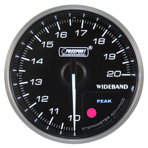 Indicador AFR Prosport Premium 52 mm ámbar