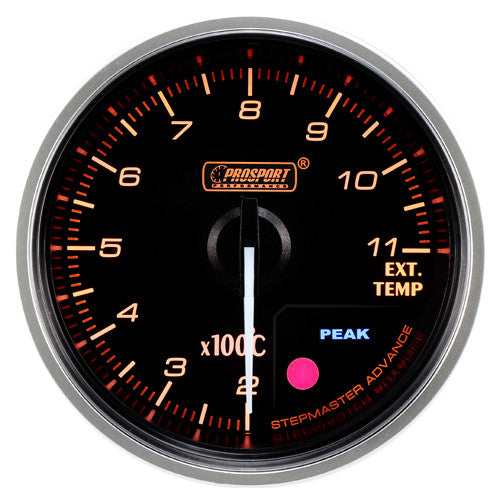 Indicador EGT Prosport Premium 60 mm ámbar