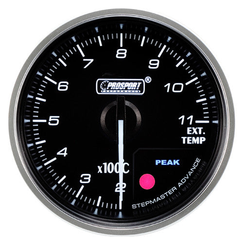Indicador EGT Prosport Premium 60 mm ámbar