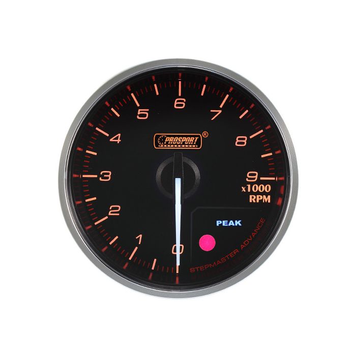 Prosport Premium Indicador de tacómetro 52mm ámbar