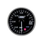 Prosport Premium Indicador de vacío 52mm ámbar