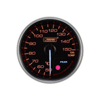 Indicador de temperatura de aceite Prosport Premium de 60 mm, color ámbar.