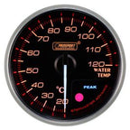 Indicador de temperatura del agua Prosport Premium de 52 mm, color ámbar.