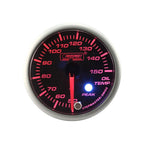 Indicador de temperatura de aceite Prosport para motor paso a paso, serie Peak, 52 mm, color ámbar.