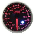 Indicador de temperatura de aceite Prosport para motor paso a paso, serie Peak, 52 mm, color ámbar.
