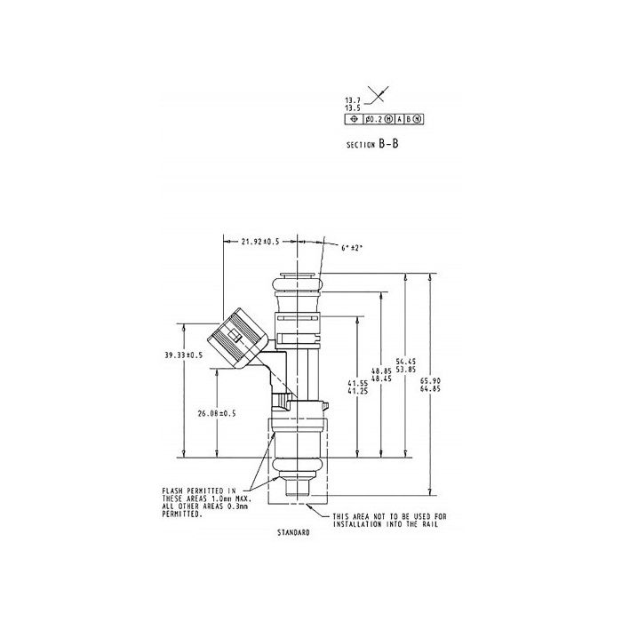 Bosch 525cc injector