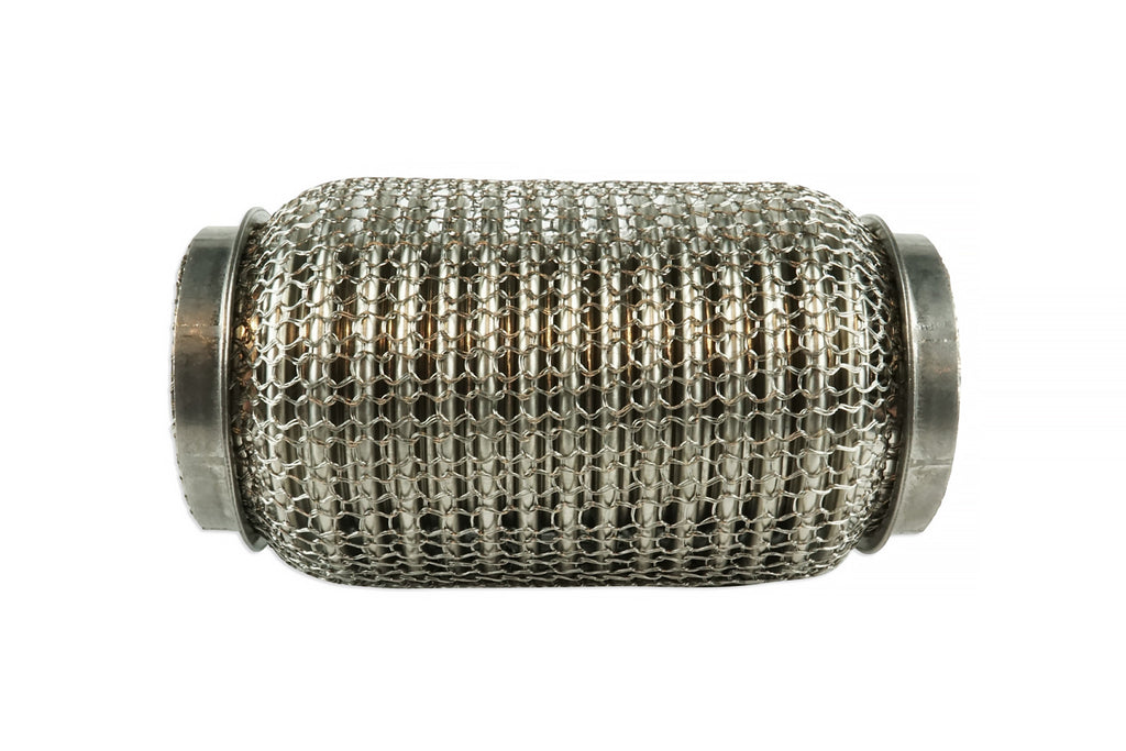 Conector flexible de escape reforzado 38 mm longitud 150 mm