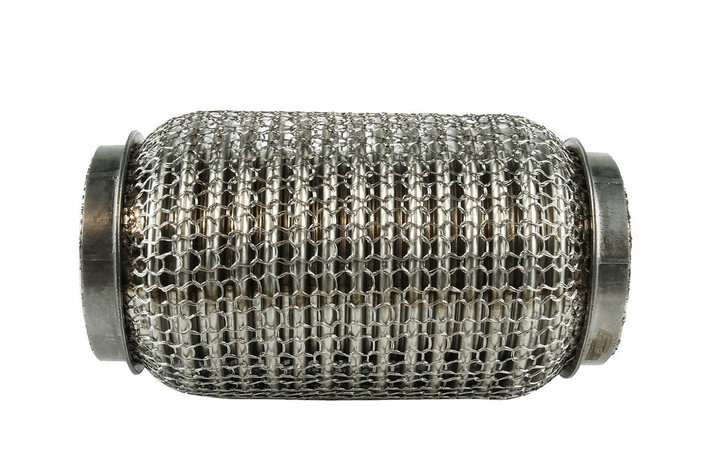 Conector flexible de escape reforzado 51 mm longitud 100 mm