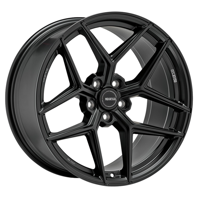 Llanta Sparco FF-3 18x8" 5x112 ET35 Matt Black