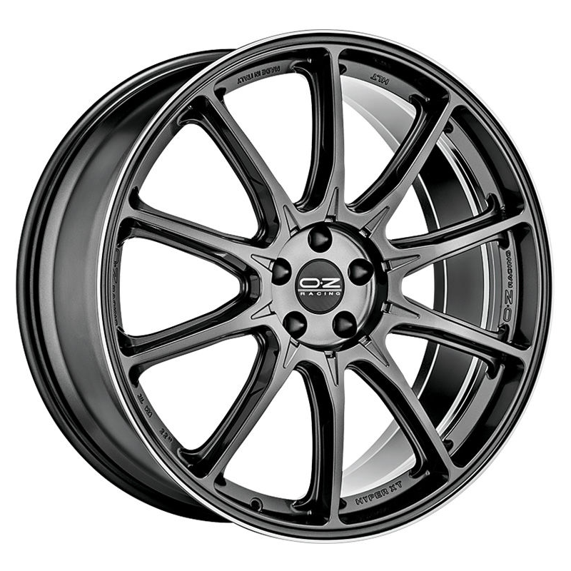 Llanta OZ Hyper XT HLT 21x9.5" 5x120 ET40 Star Graphite