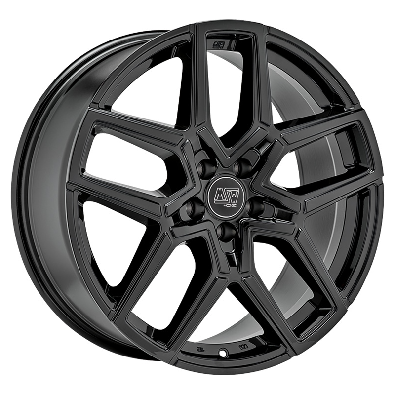 Llanta MSW 52 20x8.5" 5x112 ET30 Gloss Black