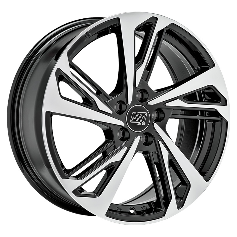 Llanta MSW 60 17x7" 5x110 ET40 Gloss Black Full Polished
