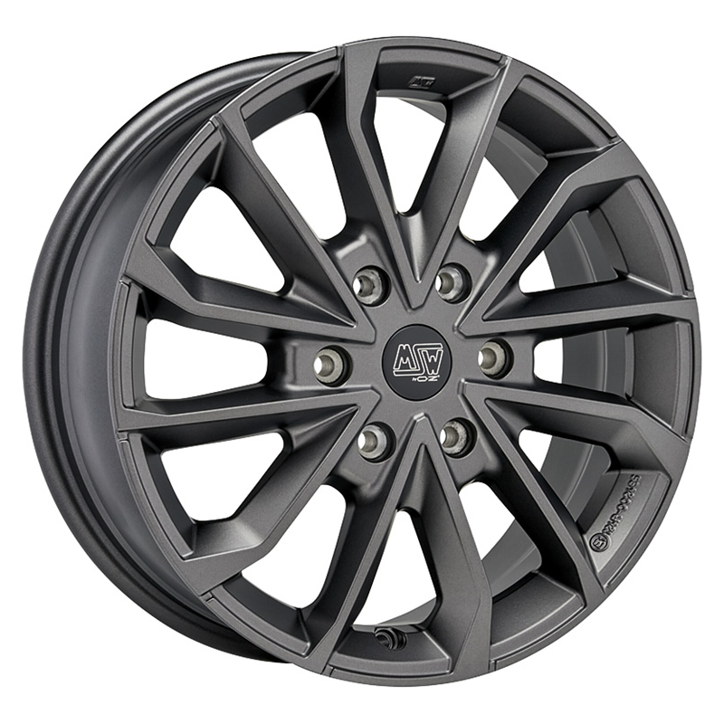 Llanta MSW 42 Van 19x7.5" 6x120 ET53 Matt Dark Grey