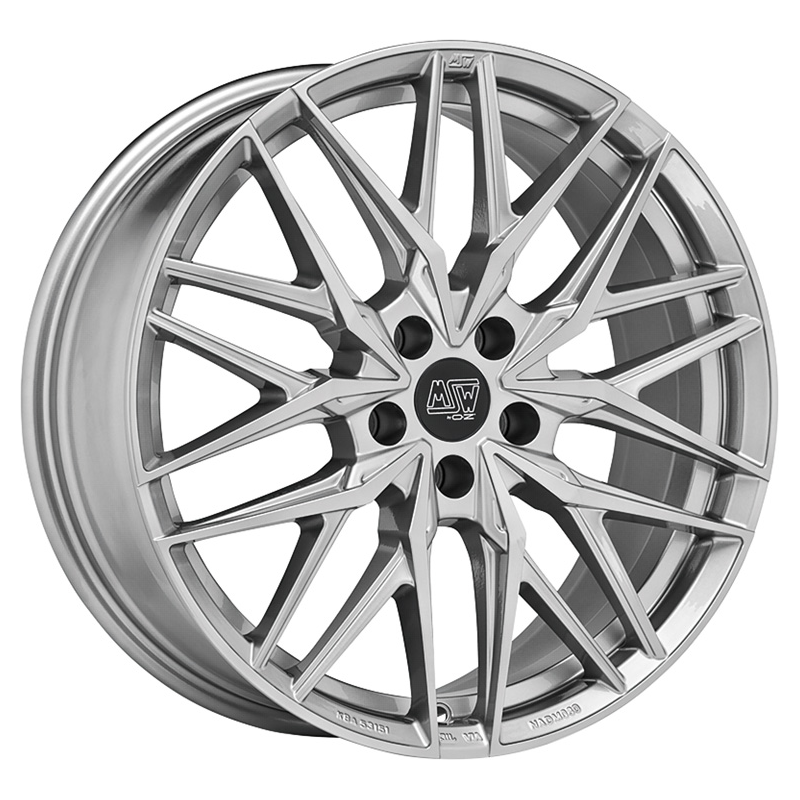 Llanta MSW 50 21x8.5" 5x112 ET40 Hyper Silver