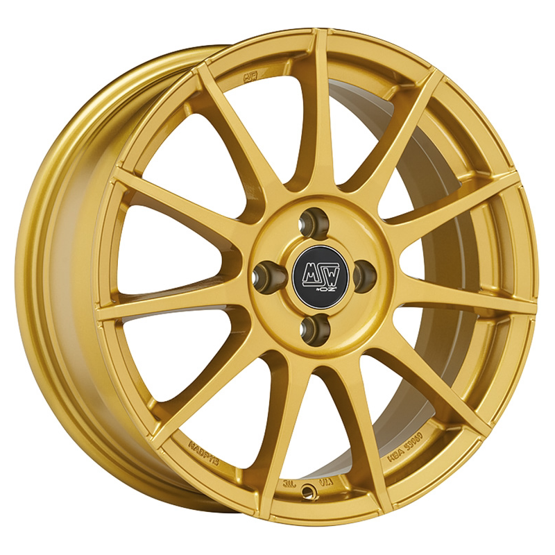 Llanta MSW 85 17x7" 4x98 ET35 Gold
