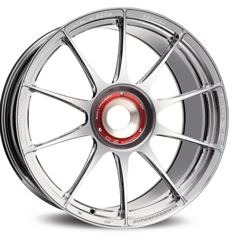 Llanta OZ Superforgiata CL 19x8.5" Centerlock ET53 Ceramic Polished