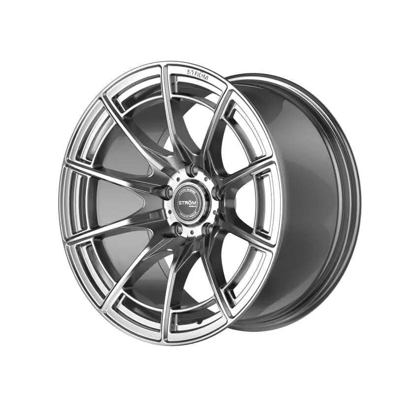 Llanta Ström DS-F55 18x9.5" 5x120 ET8 Light Hyper Black