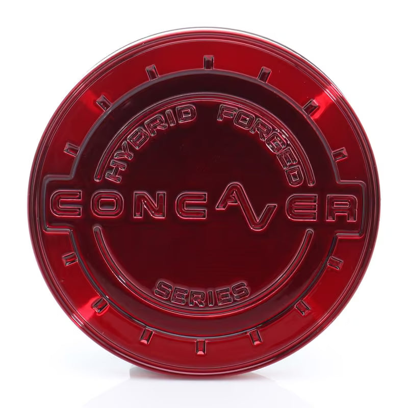 Concaver tapa central - Candy rojo