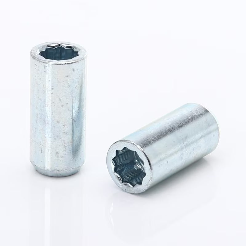 M14x2.0 de llave interior Chrome largo tuercas de rueda (juego de 20)