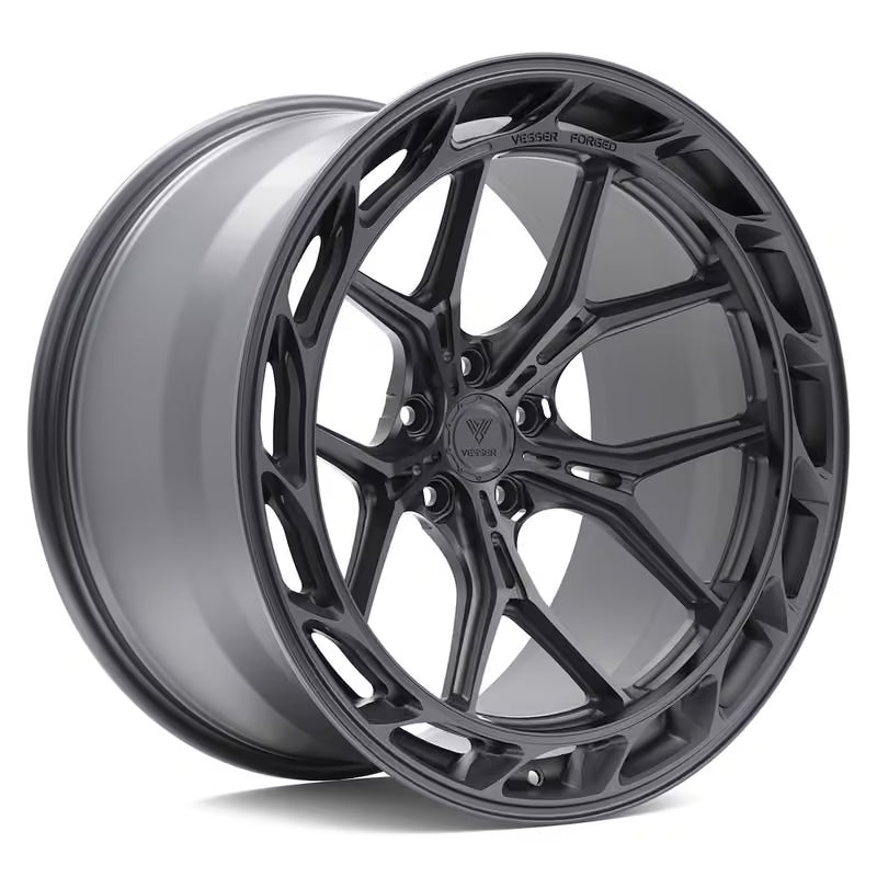 Llanta Vesser VSR8L (Left) Forged 22x10.5" PCD a medida ET17-46 Color a medida