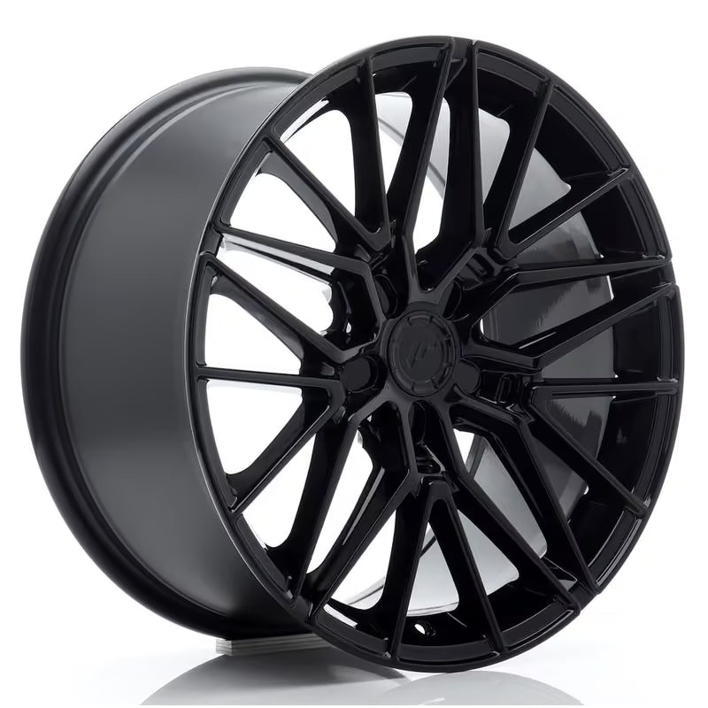 Llanta Japan Racing JR-38 18x9" PCD a medida (5 agujeros) ET20-45 Gloss Black