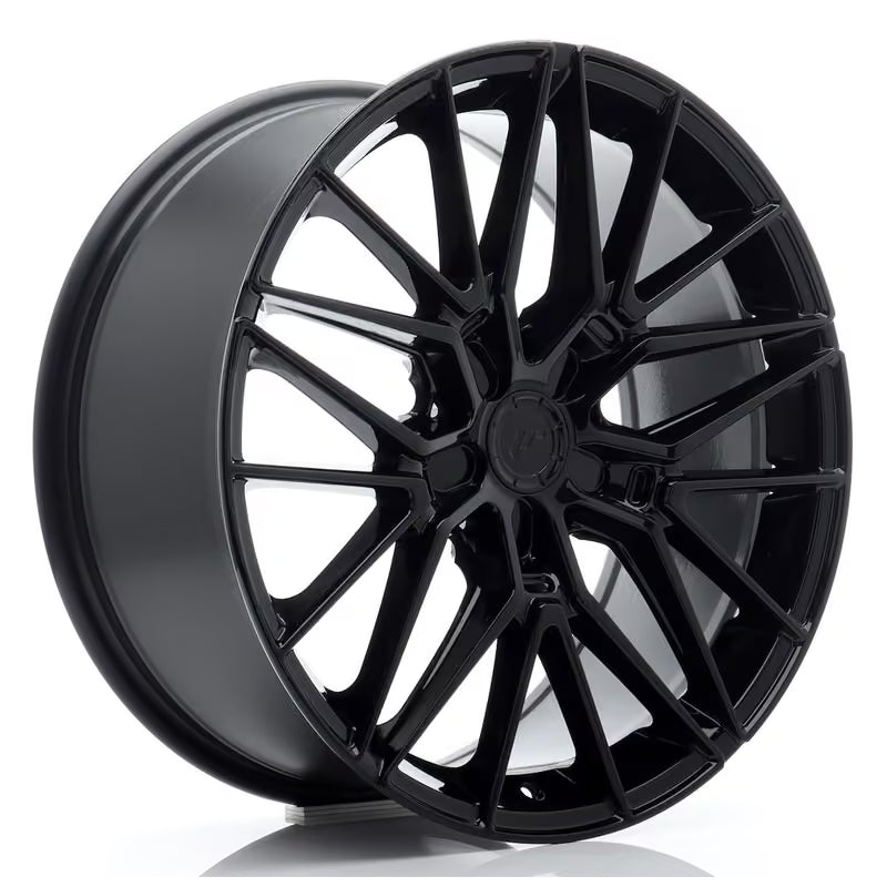 Llanta Japan Racing JR-38 19x8.5" PCD a medida (5 agujeros) ET20-45 Gloss Black