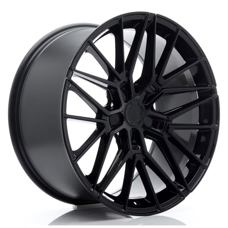 Llanta Japan Racing JR-38 20x9.5" PCD a medida (5 agujeros) ET22-40 Gloss Black
