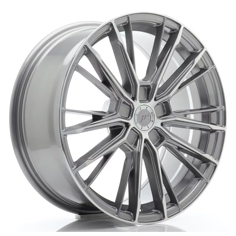 Llanta Japan Racing JR-52 18x8" PCD a medida (5 agujeros) ET20-45 Titanium