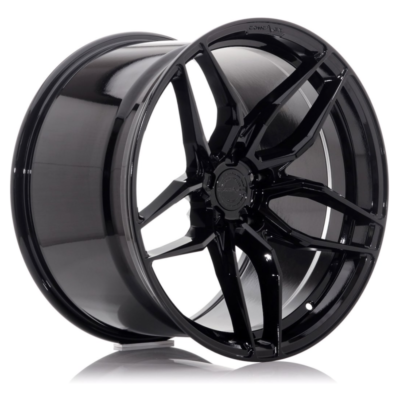 Llanta Concaver CVR3 19x8" PCD a medida (5 agujeros) ET25-40 Platinum Black