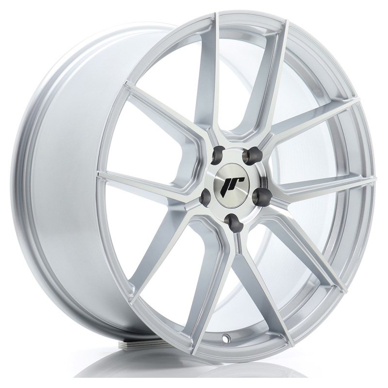 Llanta Japan Racing JR-30 19x8.5" 5x112 ET21 Machined Silver