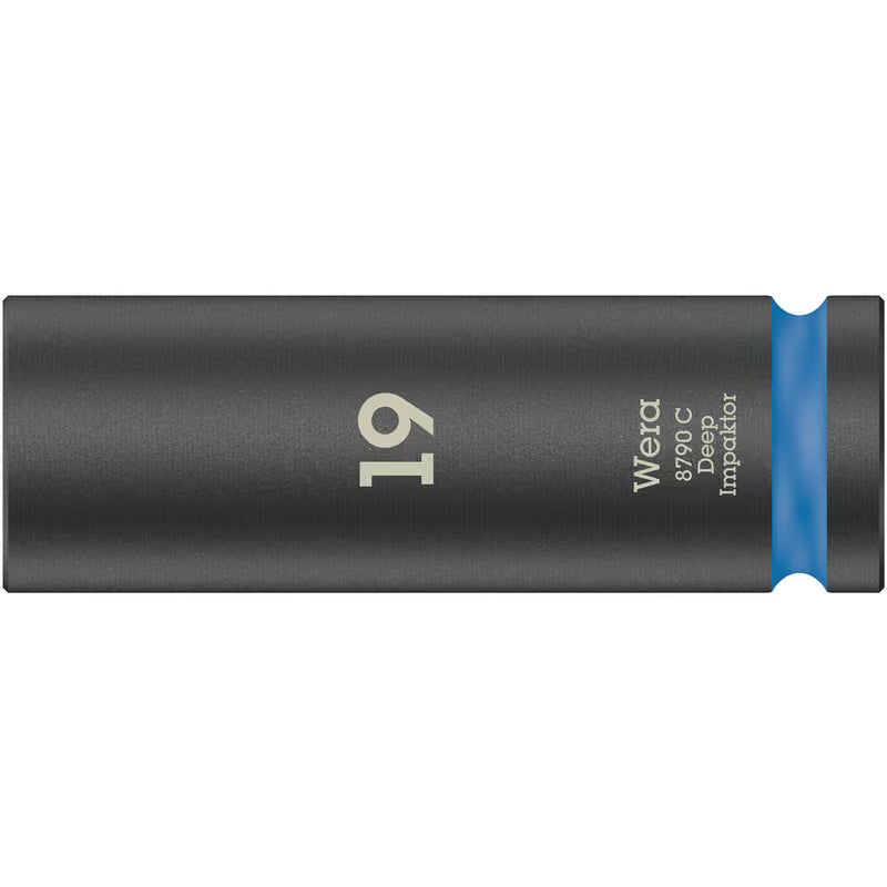 Wera Impaktor Deep 8790 C - 1/2" Socket, 19 x 83 mm