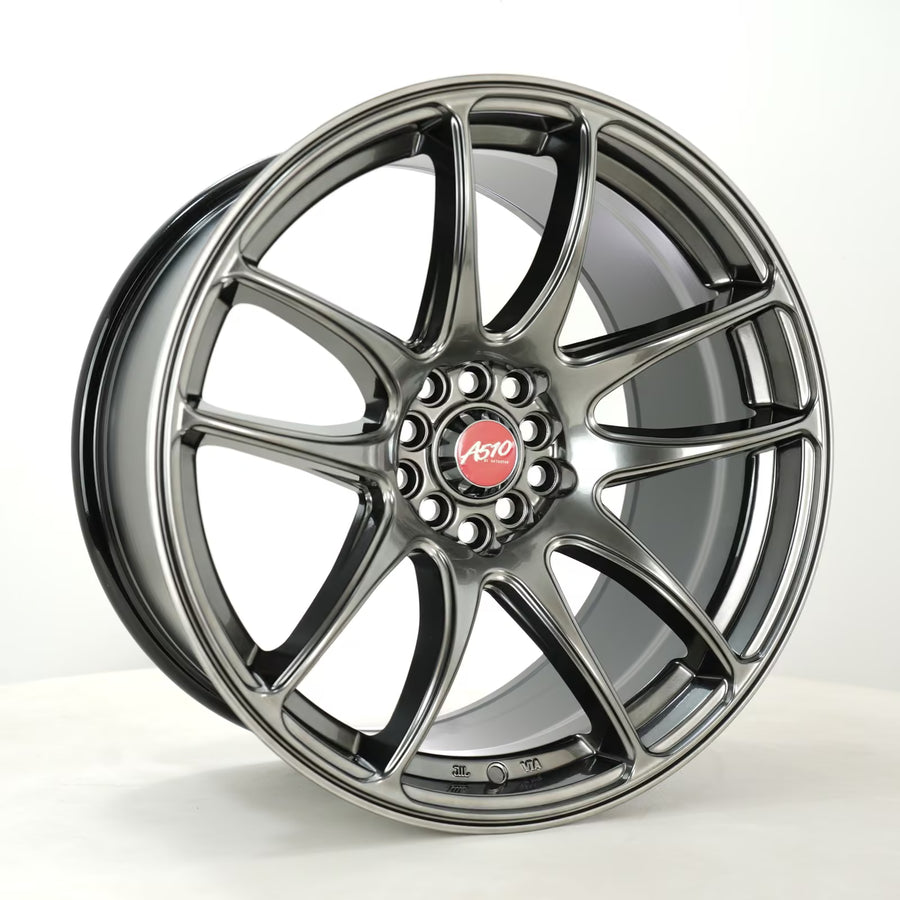 Llanta Autostar A510 18x9.5" 5x114.3 ET22 Hyper Black