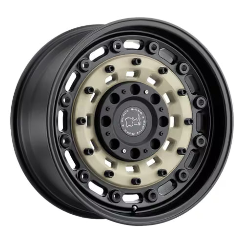 Llanta Black Rhino Arsenal 17x9.5" 8x165.1 ET-18 Black & Sand