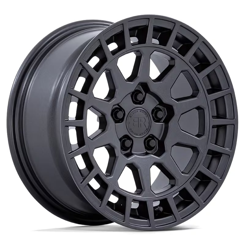 Llanta Black Rhino Boxer 16x7" 5x100 ET15 Gun Black