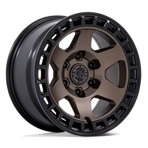 Llanta Black Rhino BR022 Bahari 18x8" 6x120 ET45 Burnt Bronze, Matte Black Lip