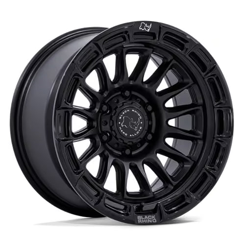 Llanta Black Rhino BR025 Rival 17x9" 6x139.7 ET-12 Matte Black, Gloss Black Lip