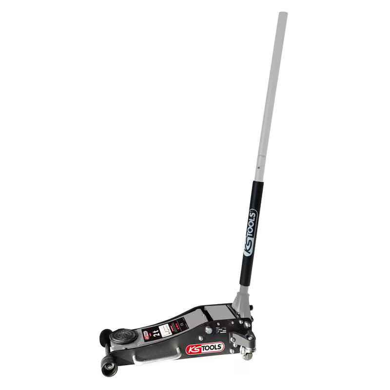 KS Tools Compact Aluminum/Steel Hydraulic Jack 2 T