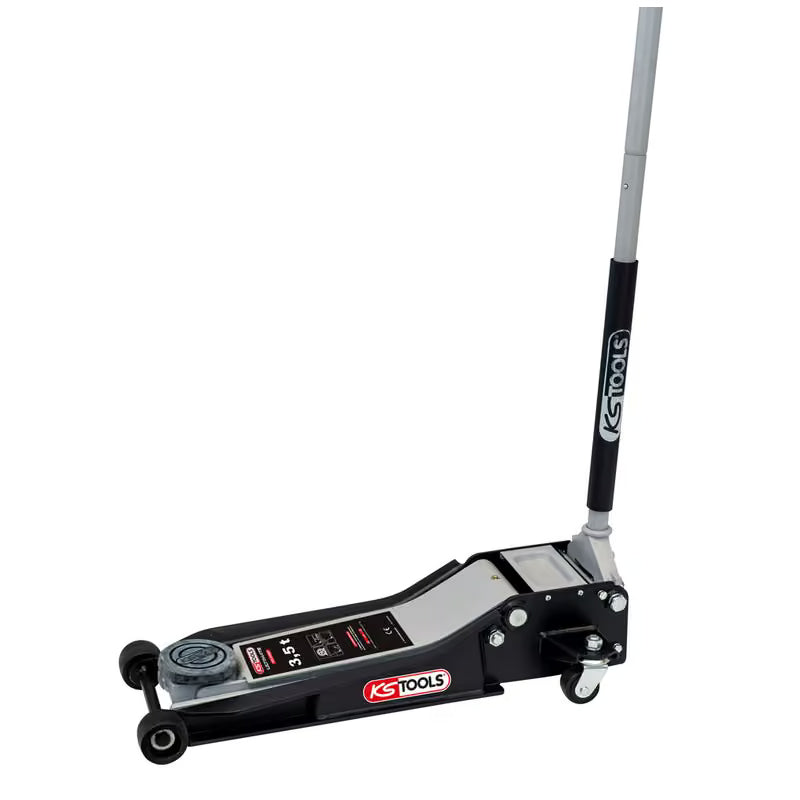KS Tools Ultimate XL 3.5 T Extra-Low largo Steel Hydraulic Jack