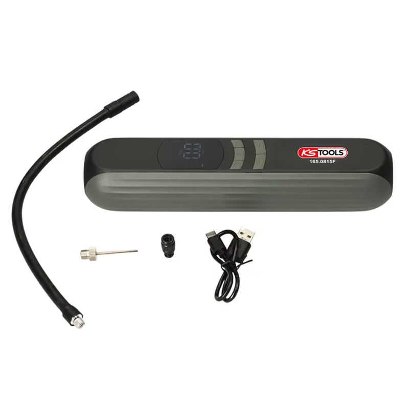 KS Tools Portable Rechargeable Mini Compressor