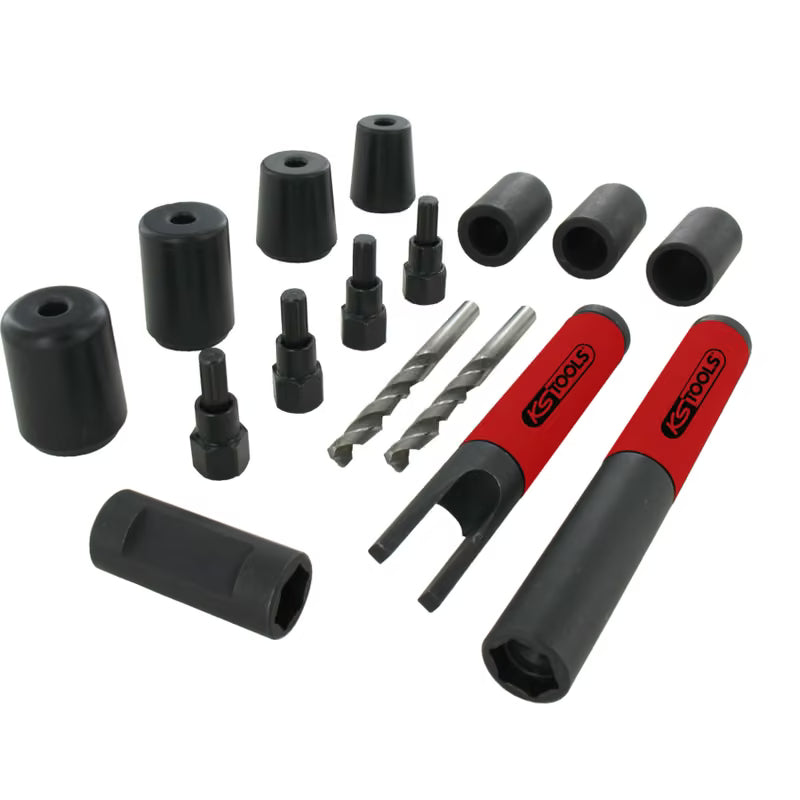 KS Tools Locking tuerca de rueda Removal Socket Set, 16 Pieces