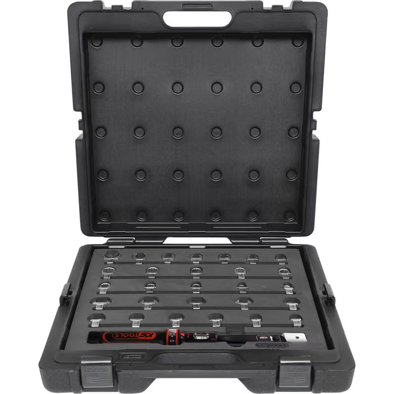 KS Tools Torque Wrench Set 10-50 Nm con 9x12 mm Insert, 3/8", 29 Pieces