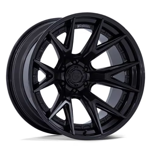 Llanta Fuel FC402 Catalyst 22x12" 6x139.7 ET-44 Matte Black, Gloss Black Lip