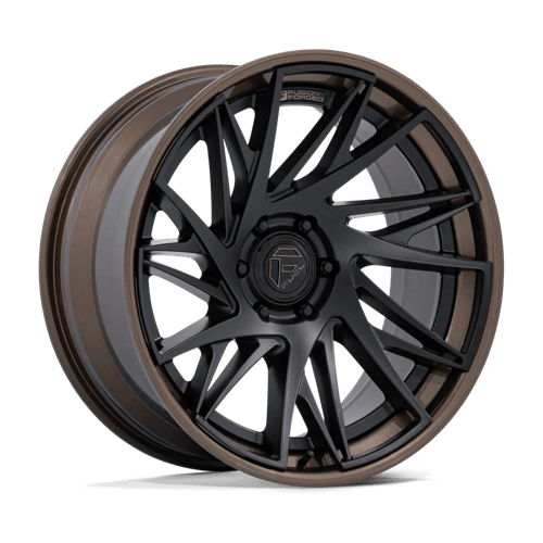 Llanta Fuel FC405 Dynamo 22x10" 6x135 ET-18 Matte Black, Gloss Bronze Lip
