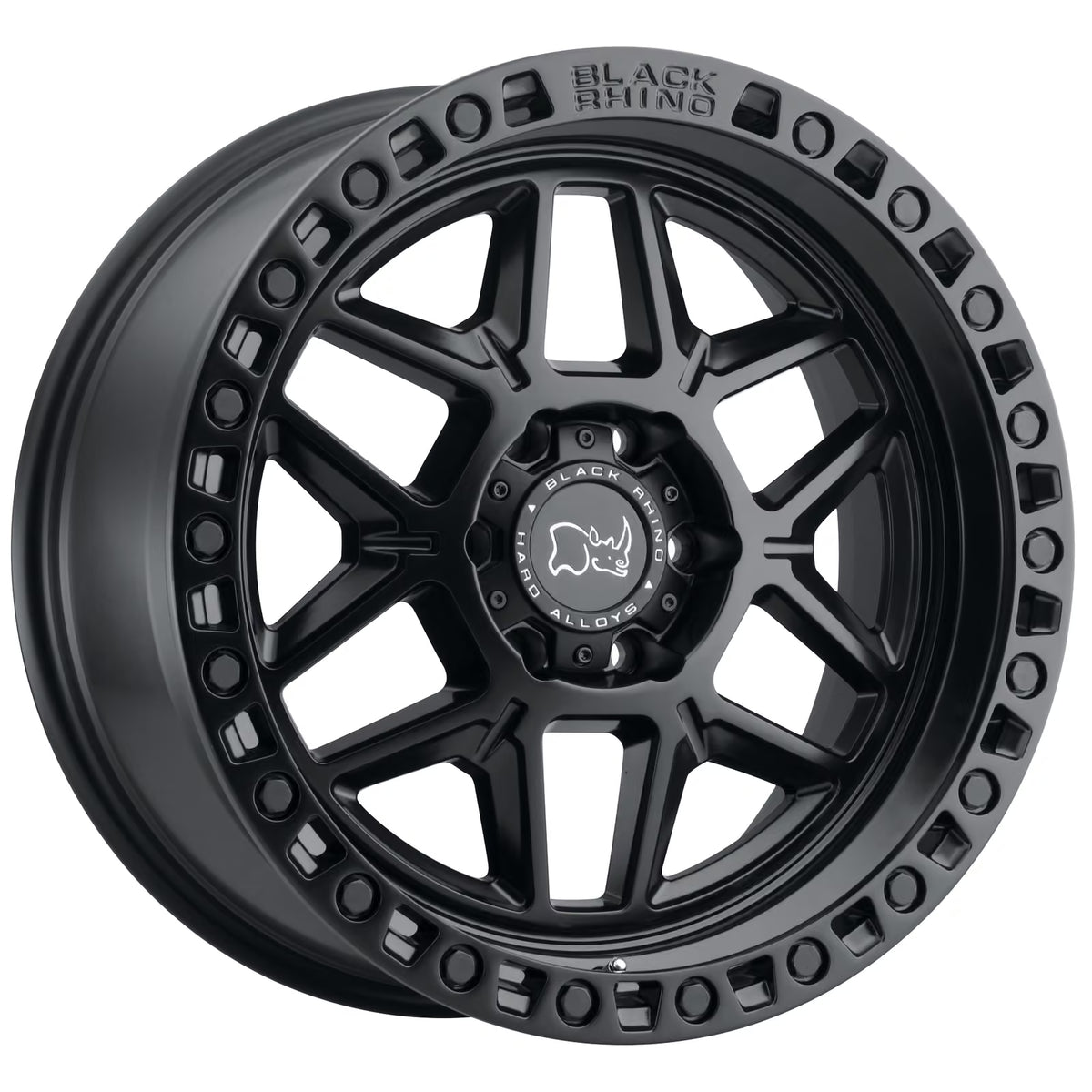 Llanta Black Rhino Kelso 20x9" 6x139.7 ET0 Flat Black